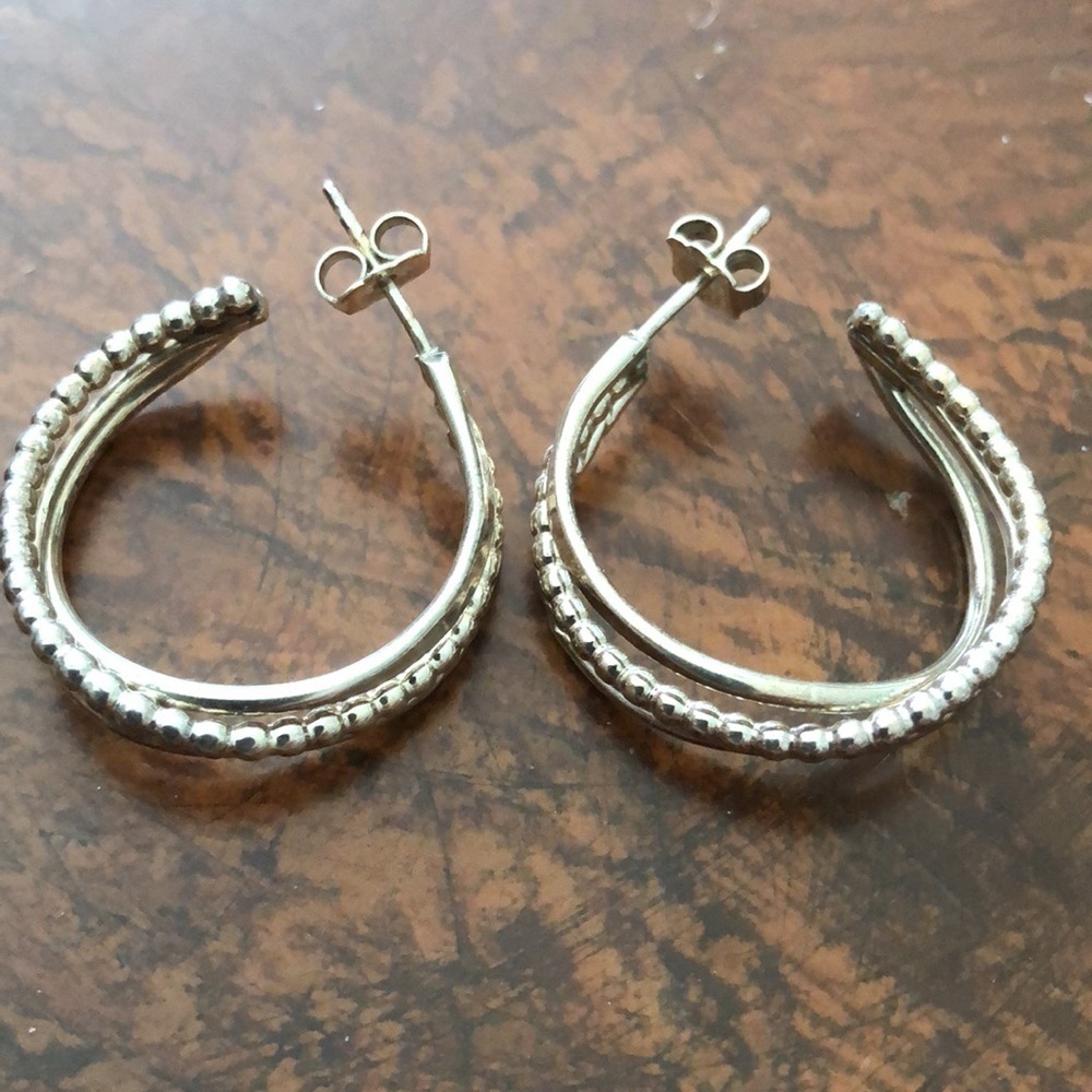 STERLING SILVER EARRINGS EUC